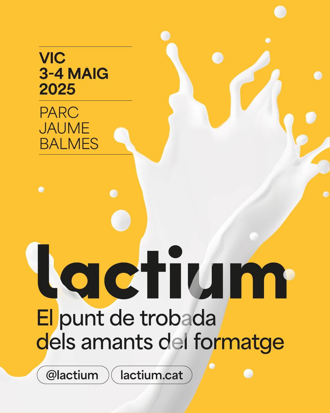 Els dies 3 i 4 de maig, el Parc Balmes acollirà una nova edició de Lactium
